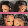 Crazy Deals🔥 Séparation Gratuite 13x6 13×4 Dentelle Perruque Cheveux Humains Bouclée