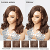 9×6 Glueless Couche Burn Chocolat Perruque Bob Sans Colle Body Wave