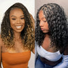 2 𝑭𝑶𝑹 €115🔥 Deux Styles À La Fois Perruque Tressée Bohème En Dentelle Intégrale Synthétique 300% Densité