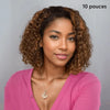 7x5 5X5 Glueless Chocolate Brown Bob Wig Glueless Wear Go Straight