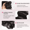 Fermeture Mono Top Gratuite Tissage Cheveux Bruts Body Wave Extensions