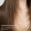 Style Salon Glueless Couche Sans Nœuds Brun Ombré 4x4 Perruque Sans Colle Lisse 250% Densité