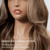 Style Charmant Glueless Luxe Couche 13x4 Highlight Perruque Sans Colle Ondulé 250% Densité