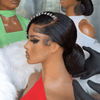 Coiffure De Luxe Glueless Tout Pré-Fait Prêt À Porter Perruques De Mariée Chignons Personnalisés