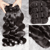 Fermeture Mono Top Gratuite Tissage Cheveux Bruts Body Wave Extensions