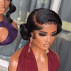 Coiffure De Luxe Glueless Tout Pré-Fait Prêt À Porter Perruques De Mariée Chignons Personnalisés