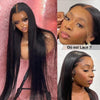 13x4 13x6 HD Perruque brésilienne cheveux humains Straight Lisse devant dentelle - SHINE HAIR