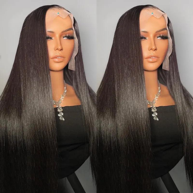 13x4 13x6 Transparent Perruque brésilienne cheveux humains Straight Lisse - SHINE HAIR