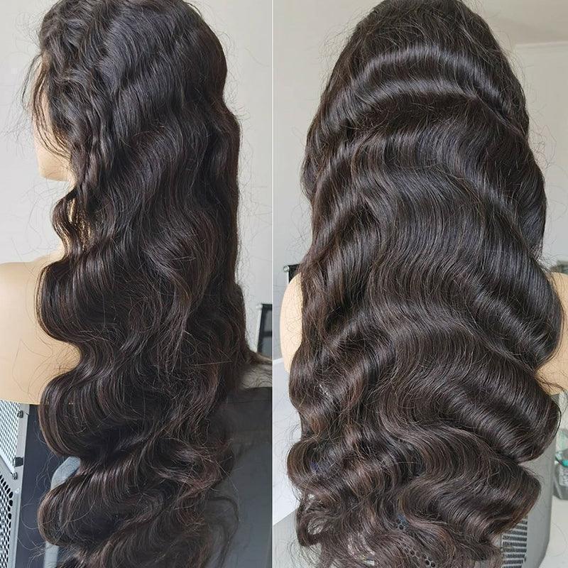 13x4 4x4 Lace Frontale Body wave Perruque Cheveux Humains - SHINE HAIR