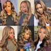 13x4 4x4 Perruque Couleur Mélangé #4/27 Body Wave - SHINE HAIR