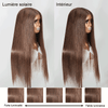 13x4 Dentelle Frontale Couleur Brun Chocolat Lisse Perruque Cheveux Humains - SHINE HAIR