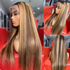 13x4 Dentelle Frontale Populaire Couleur Mélangé #4/27 Lisse Perruque - SHINE HAIR