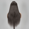 13x4 Dentelle La Mode Perruque Pré Tressée Cheveux Humains Lisse - SHINE HAIR
