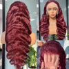 13x4 Lace Frontale Perruque Couleur 99j Body Wave - SHINE HAIR