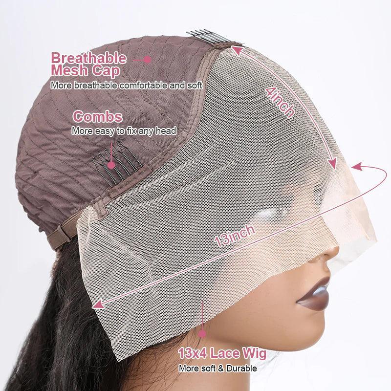 13x4 Lace Frontale perruque tissage bresilien cheveux humains - SHINE HAIR