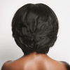 13x6 T Partie Dentelle Elégante Coupe Pixie Courte Boss Vibe Perruque Bob Minimaliste - SHINE HAIR