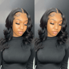 Flash Sale 5x5 T Partie Dentelle Perruque Cheveux Humains Body Wave Bob (Aucun cadeau gratuit n'est offert)