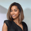 𝑩𝒖𝒚 1 𝑮𝒆𝒕 1 𝑭𝒓𝒆𝒆💥Glueless Légère Perruque Couleur Blonde Highlight 13x4 Bob Sans Colle