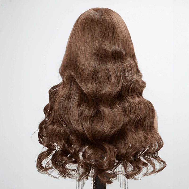 9×6 Perruque Body Wave sans colle au chocolat