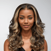 5x5 Glueless Layered Highlights Bob Perruque Sans Colle Body Wave