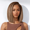 À La Mode Glueless Couleur Highlight 7x4 Pré-épilé Capuchon Réglable Perruque Sans Colle