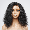 5x5 Dentelle Couleur Naturelle/Highlight Bob Perruque Eau Bouclée Cheveux Humains