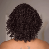 13x4 Glueless Bob Eau Bouclée Perruque Sans Colle 3s Wear Go