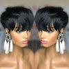 2 paquets perruques cheveux humains gros plus un cadeau gratuit - SHINE HAIR