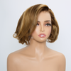 2 𝑭𝑶𝑹 €99🔥Doux Et Naturel Couche Highlight 13x2 Dentelle 300% Densité +2x6 Dentelle Bob Perruque