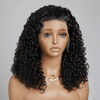 Magnifique Bouclé Prépliés 13×4 Bob Perruque Dentelle Réalistee 300% Densité