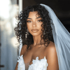 WEDDING À La Mode 9×6 Glueless/360 Dentelle Bouclé Perruque Casquette À Cordon Peut Porter Chignon