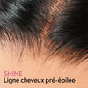 Glueless Tendance Couleur Highlight 7x4 Perruque Bob Sans Colle Lisse