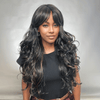 Glueless Stylé Couleur Highlight Wear & Go 4x4 Perruque Sans Colle Body Wave/Lisse