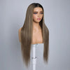 đ©đđ 1 đźđđ 1 đđđđđ„Chic Parisien Glueless 13x4 Ombre Highlight Perruque Sans Colle Lisse 250% DensitĂ©