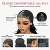 𝟑 𝐏𝐞𝐫𝐫𝐮𝐪𝐮𝐞𝐬=€𝟏𝟔𝟗⚡Une Beauté Sans Faille Glueless Couche Perruques Sans Colle Pour 3s Wear Go