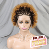 ๐ฉ๐๐ 1 ๐ฎ๐๐ 1 ๐ญ๐๐๐๐ฅ 13x4 Dentelle Boucle Afro 5 Couleur Bob Perruque Cheveux Tressรฉs