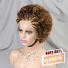 ๐ฉ๐๐ 1 ๐ฎ๐๐ 1 ๐ญ๐๐๐๐ฅ 13x4 Dentelle Boucle Afro 5 Couleur Bob Perruque Cheveux Tressรฉs