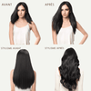 Extensions De Cheveux À Clipser En Cheveux Humains Lisses Morceaux 125g 9pcs