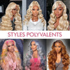 Extensions Couleur 613 Blonde Tissage Cheveux Brésilien Body Wave