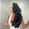 Glueless Couche Pré-épilé Mettre & Aller Body Wave 13x4 Perruque Sans Colle 250% Densité