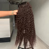 𝑩𝒖𝒚 1 𝑮𝒆𝒕 1 𝑭𝒓𝒆𝒆💥Glueless Rebondissement Bouclé Couleur Ombre Brun 5x5 Perruque Sans Colle 300% Densité