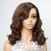 9×6 Glueless Couche Burn Chocolat Perruque Bob Sans Colle Body Wave
