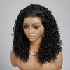 Magnifique Bouclé Prépliés 13×4 Bob Perruque Dentelle Réalistee 300% Densité