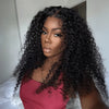 5X5 Glue-Free Glueless Wig Wear Go Curly Human Hair
