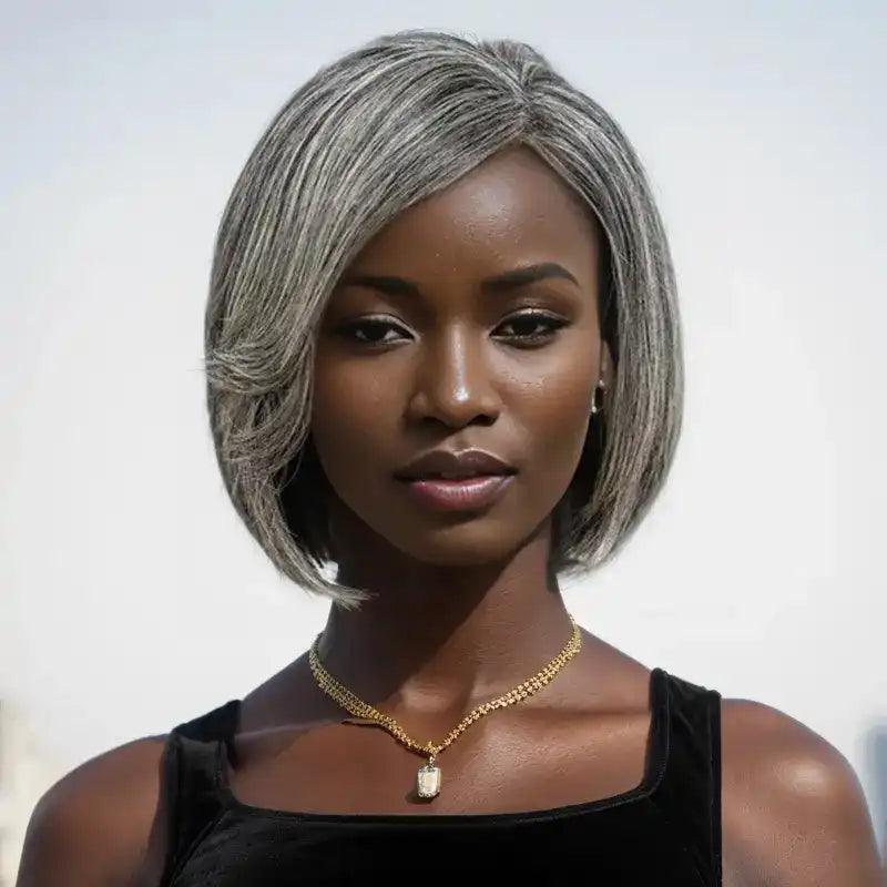 Perruque homme online poivre et sel