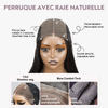 Épais Glueless Nœuds Blanchis Wear Go Lisse 4x4 13x4 Perruque Sans Colle