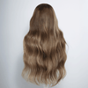 Style Charmant Glueless Luxe Couche 13x4 Highlight Perruque Sans Colle Ondulé 250% Densité