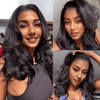 Glueless Couche Effortless Lace 300% Densité Bob Doux & Volumineux 5x5 Perruque Sans Colle Ondulé