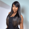 Glueless Stylé Couleur Highlight Wear & Go 4x4 Perruque Sans Colle Body Wave/Lisse