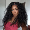 5X5 Glue-Free Glueless Wig Wear Go Curly Human Hair